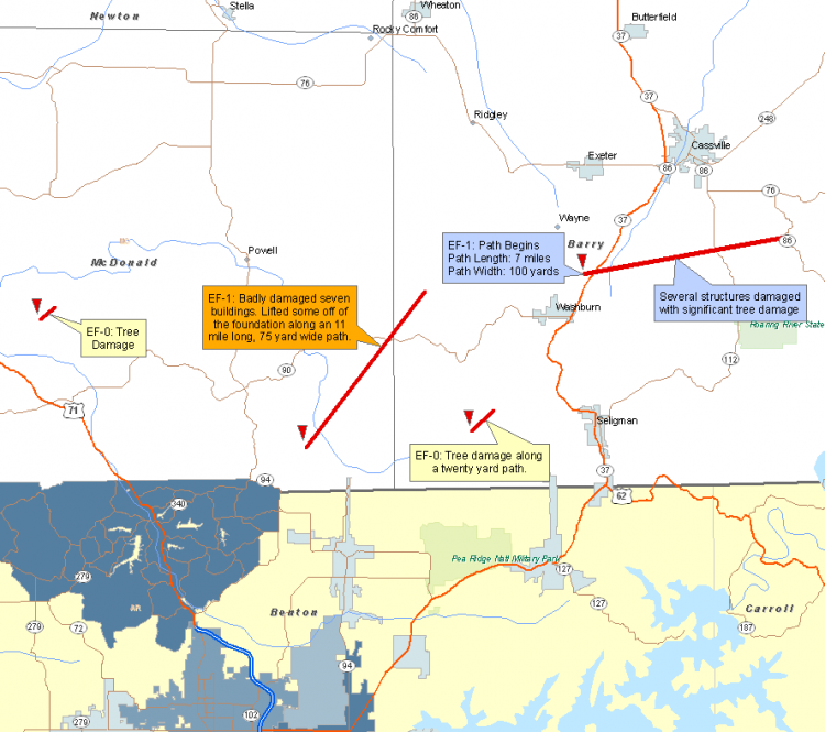Tornado Outbreak January 7th8th, 2008